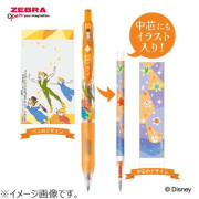 日本限定 ZEBRA SARASA Clip 0.5mm 啫喱筆 Disney Fantasy 限定版: 4色套裝