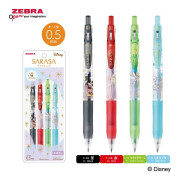 日本限定 ZEBRA SARASA Clip 0.5mm 啫喱筆 Disney Fantasy 限定版: 4色套裝