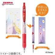 日本限定 ZEBRA SARASA Clip 0.5mm 啫喱筆 Disney Fantasy 限定版: 4色套裝