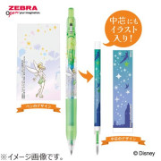 日本限定 ZEBRA SARASA Clip 0.5mm 啫喱筆 Disney Fantasy 限定版: 4色套裝