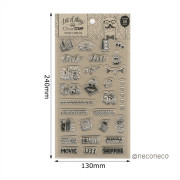 KODOMO NO KAO x neconeco 透明印章組合 : 1740-002 List of thing