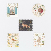 日本貼紙包: nuku系列/michikusa (Animal Stamp)