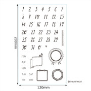 KODOMO NO KAO x neconeco 透明印章組合 : 1740-003 Number