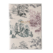 日本製 2025年 B6尺寸 Monthly & Weekly Diary: PAUL & JOE La Papeterie/Toile de jouy (2024.12-2025.12)