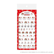 MONCHHICHI X HELLO KITTY JAPAN LIMITED STICKERS: STANDARD A (QS252)