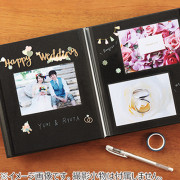 日本製 Light Free Album Scrapbook 補充裝 (內附5份卡紙): M Size/黑色