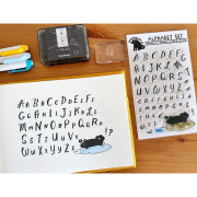 SAKURALALA Clear Stamp Set: Paper Plant Co. Series/ Alphabet (PPSL02)