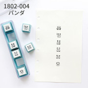 KODOMO NO KAO Pochitto Pick! Stamp: 1802-004 熊貓