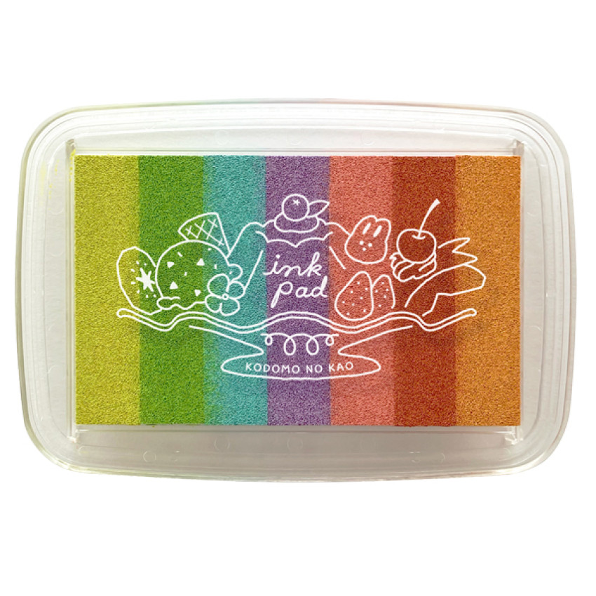 KODOMO NO KAO 多色漸層印台: 4168-001 Fruit Jelly