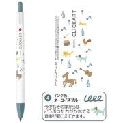 日本限定 ZEBRA CLiCKART 按壓式水性彩色筆 童話系列 (全12色連黑紅兩色)