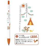 日本限定 ZEBRA CLiCKART 按壓式水性彩色筆 童話系列 (全12色連黑紅兩色)