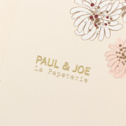 日本限定 PAUL & JOE La Papeterie 迷你筆記本 (B7 變型尺寸): 菊花/象牙