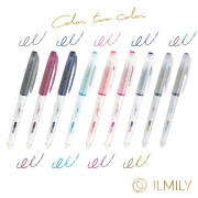 日本限定 PILOT ILMILY Color two color 系列 變色原子筆 0.4mm