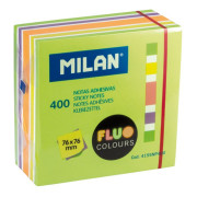 MILAN 76x76mm 便利貼 400張: 螢光色款