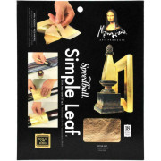 MONA LISA Simple Leaf Gold 手工用燙金紙: 金色款